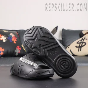 BAPE Slide #1 'Black Solid Camo'