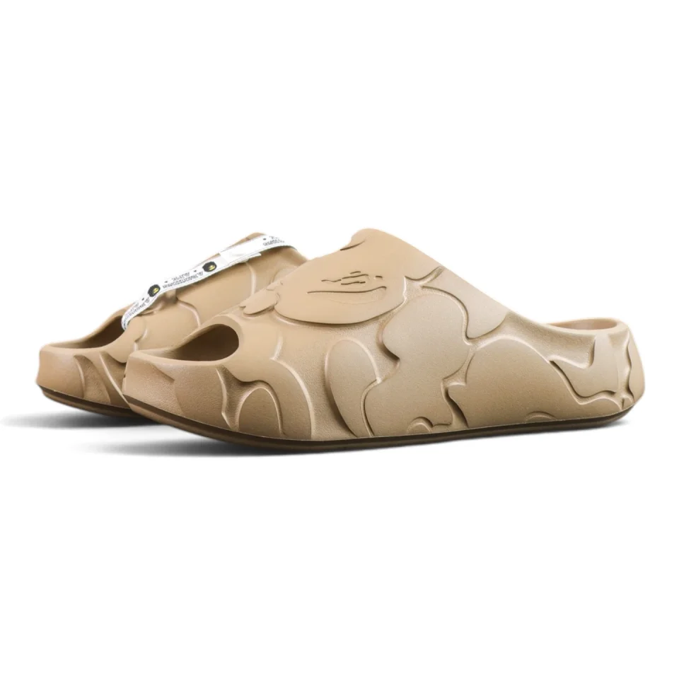 BAPE Slide #1 'Brown Solid Camo'