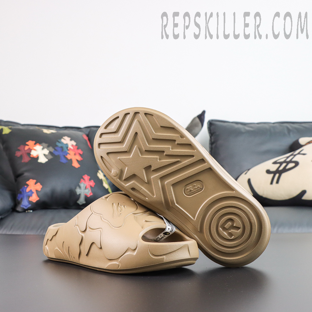 BAPE Slide #1 'Brown Solid Camo'
