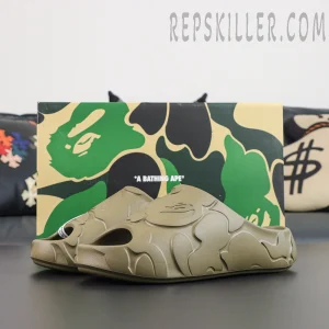 BAPE Slide #1 'Olive'