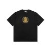 BBry Gold Shield B Logo Embroidery T-Shirt (Black/White)