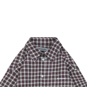 Balenciaga Layered Check Shirt