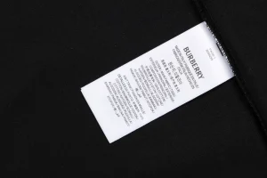 Burberry Equestrian Knight Logo Graphic T-Shirt Black Wash label