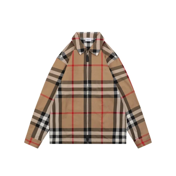 Burberry Large Check Harrington Jacket Front view
