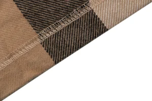 Burberry Oversized Check Pattern Jacket