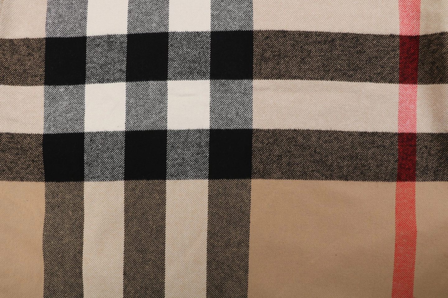 Burberry Oversized Check Zip-Up Jacket