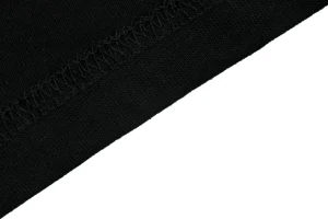 Fear of God Essentials Three Bars Silicone Logo T-Shirt Black
