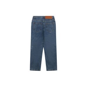 Loewe Anagram Knee Panel Denim Trousers Back view