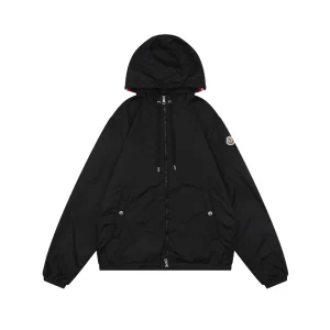 Moncler Grimpeurs Hooded Windbreaker Jacket Front view