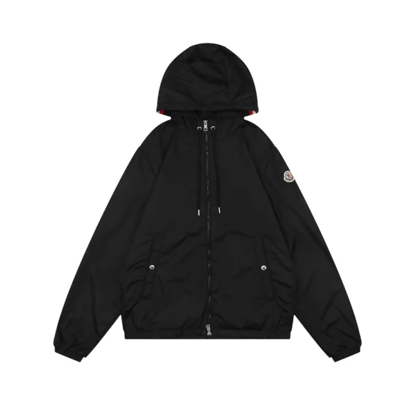 Moncler Grimpeurs Hooded Windbreaker Jacket Front view