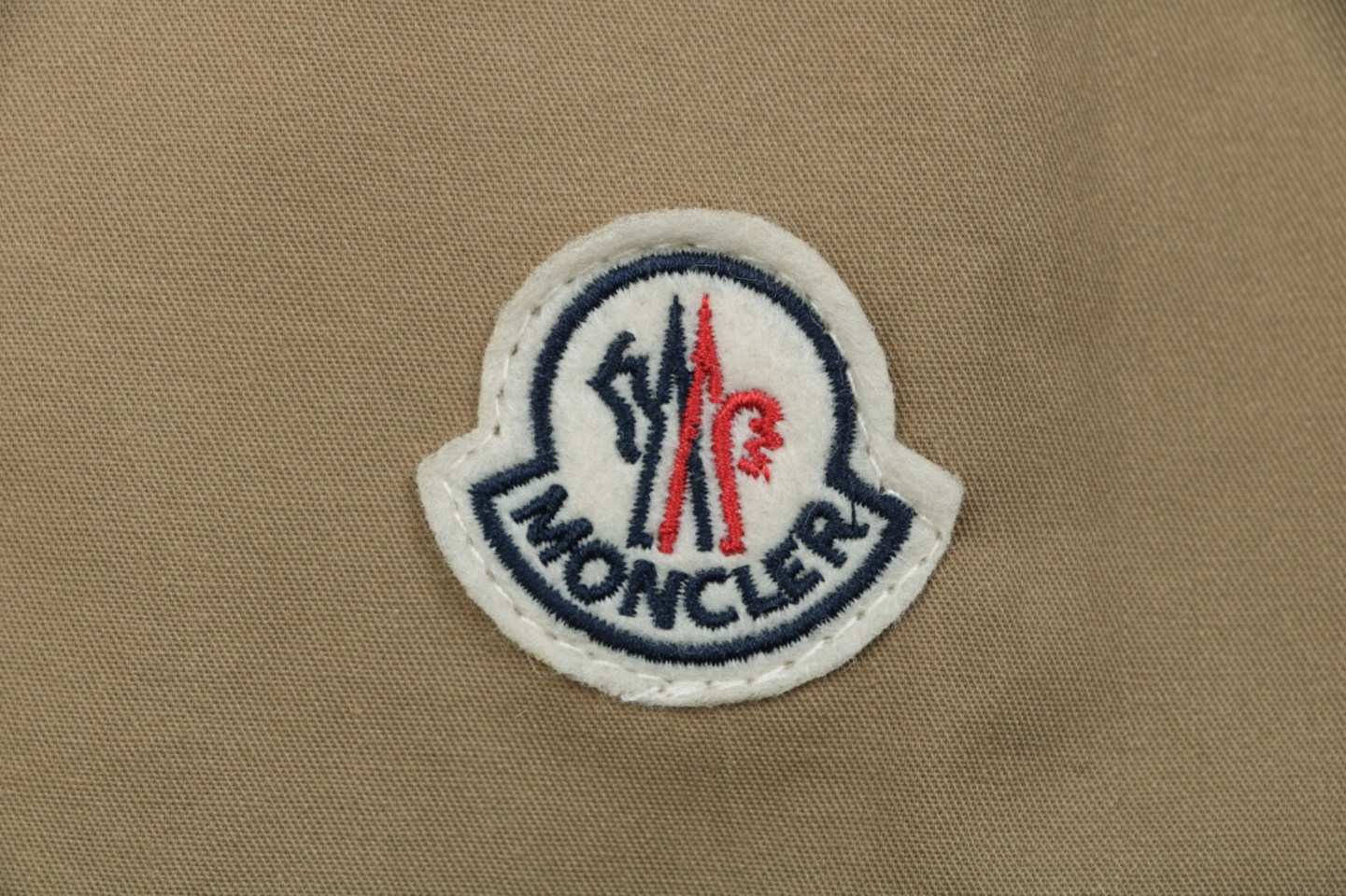 Moncler Logo Patch Double Pocket T-Shirt Brown Brand