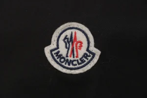 Moncler Logo Patch Double Pocket T-Shirt Black Brand