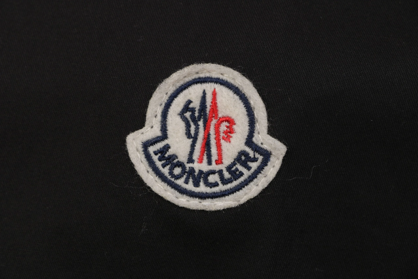 Moncler Logo Patch Double Pocket T-Shirt Black Brand