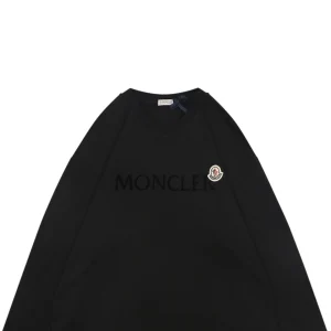 Moncler Logo Patch Shirt Black