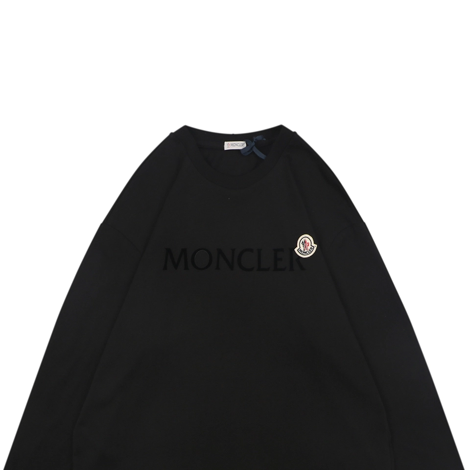 Moncler Logo Patch Shirt Black