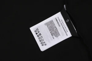 Moncler Logo Patch Shirt Black Wash label