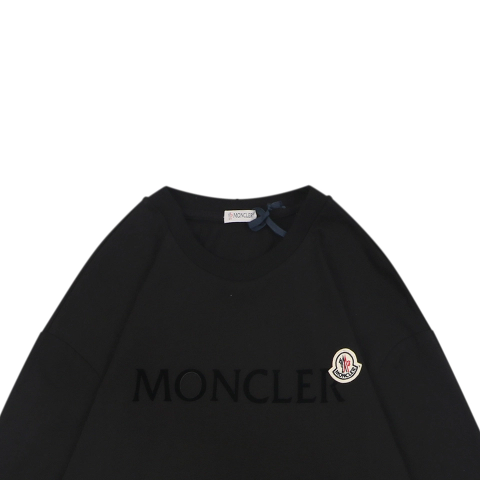 Moncler Logo Patch Shirt Black