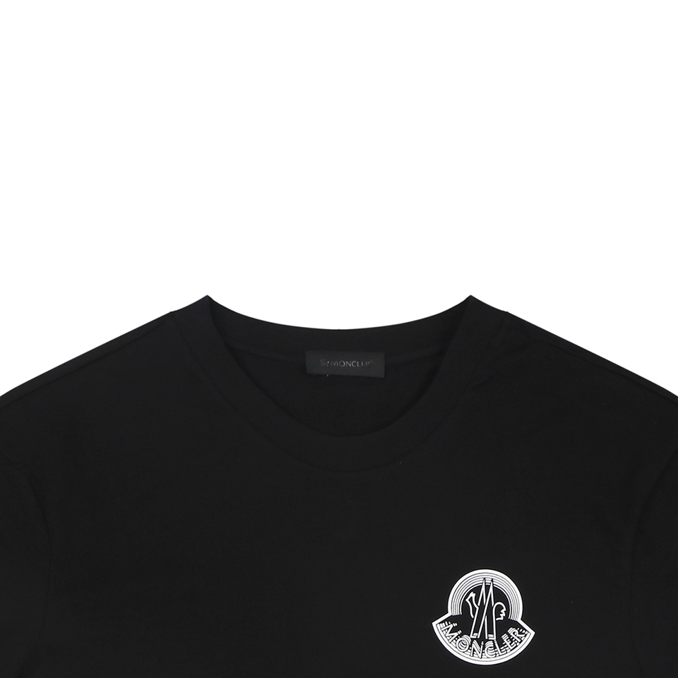 Moncler Multi Sketch M Logo Graphic T-Shirt