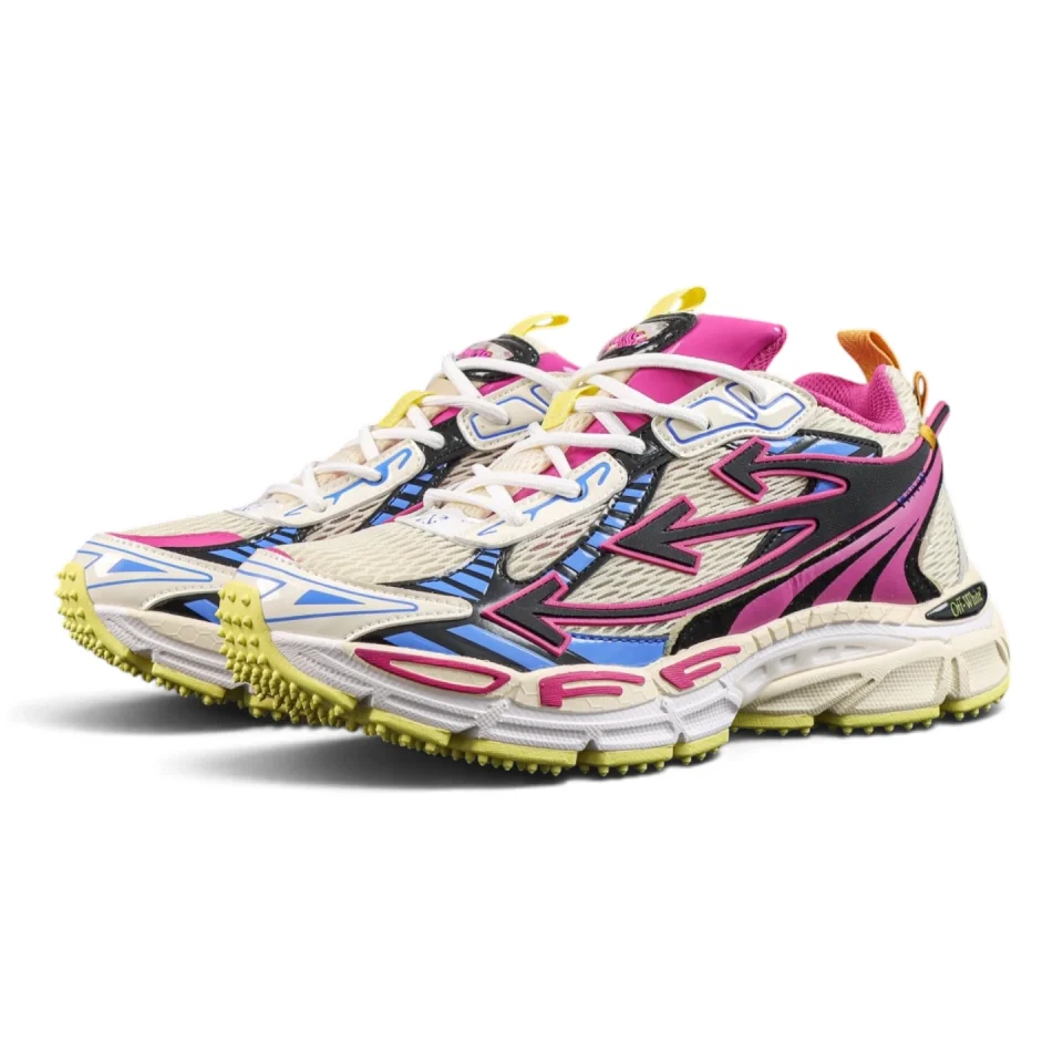 Off-White Be Right Back 'Pink Yellow Beige'