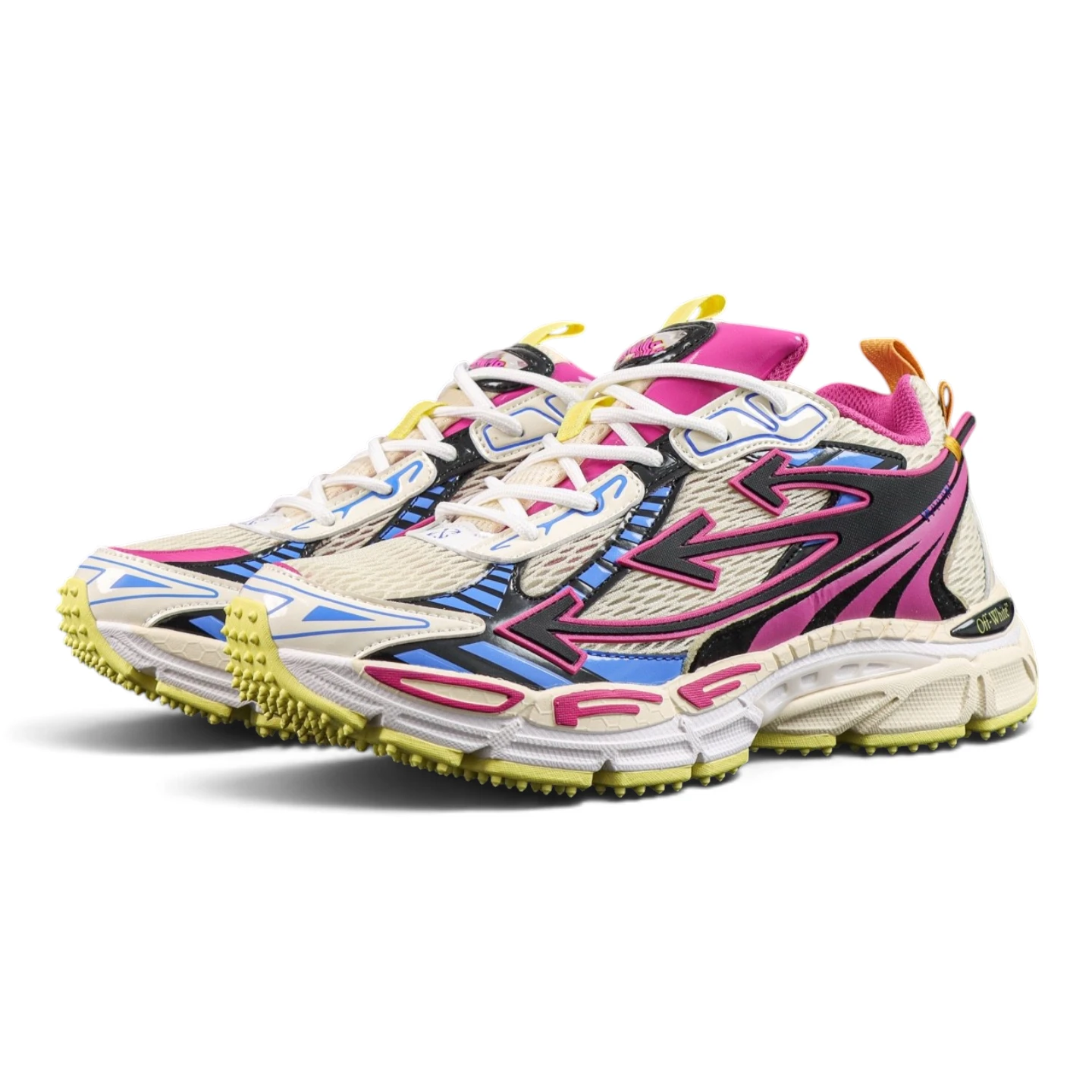Off-White Be Right Back 'Pink Yellow Beige'