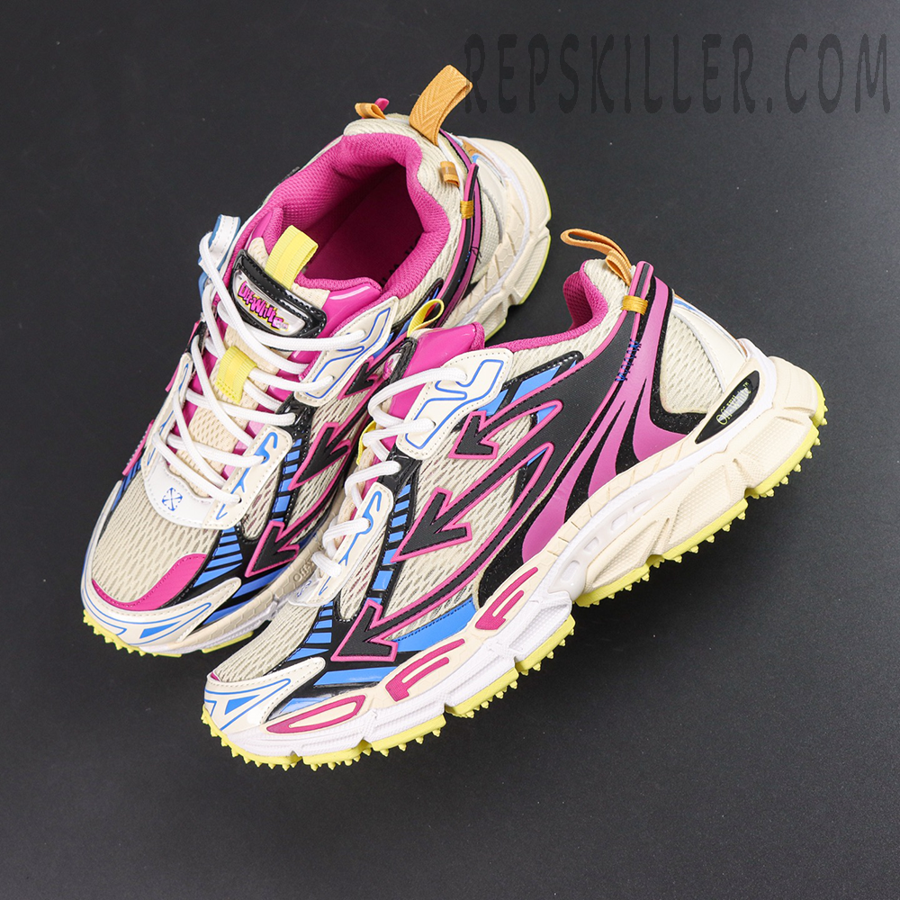 Off-White Be Right Back 'Pink Yellow Beige'