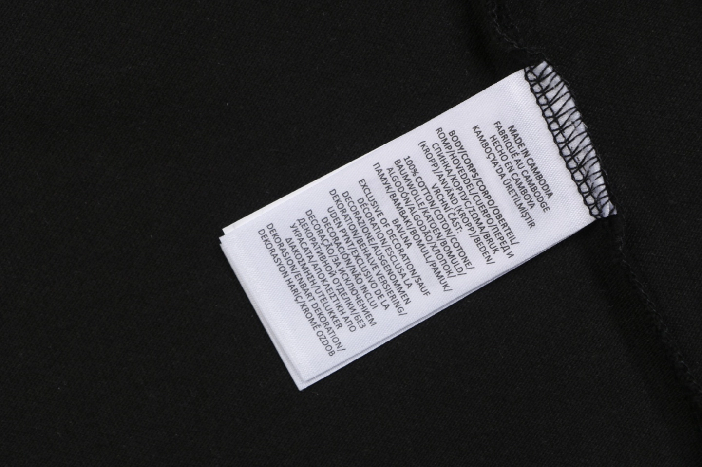 Ralph Lauren Contrast Trim Pony Embroidered Polo T-Shirt Black Wash label