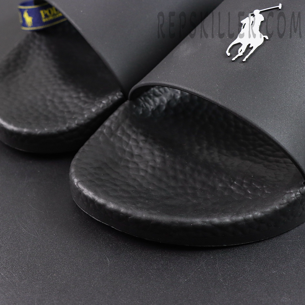 Ralph Lauren Signature Pony Slide 'Black'1.jpg
