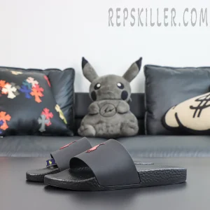 Ralph Lauren Signature Pony Slide 'Black/Red'