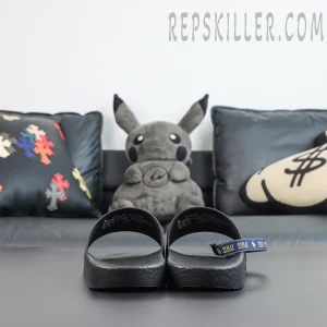 Ralph Lauren Signature Pony Slide 'Black:Red'5.jpg