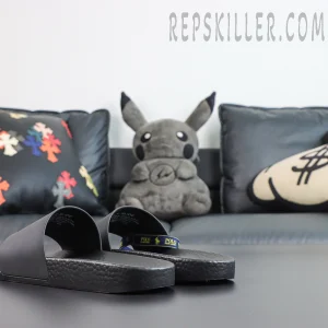 Ralph Lauren Signature Pony Slide 'Black:Red'6.jpg