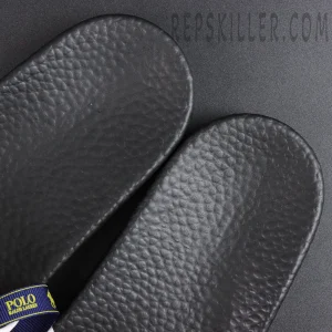 Ralph Lauren Signature Pony Slide 'Black:White'3.jpg