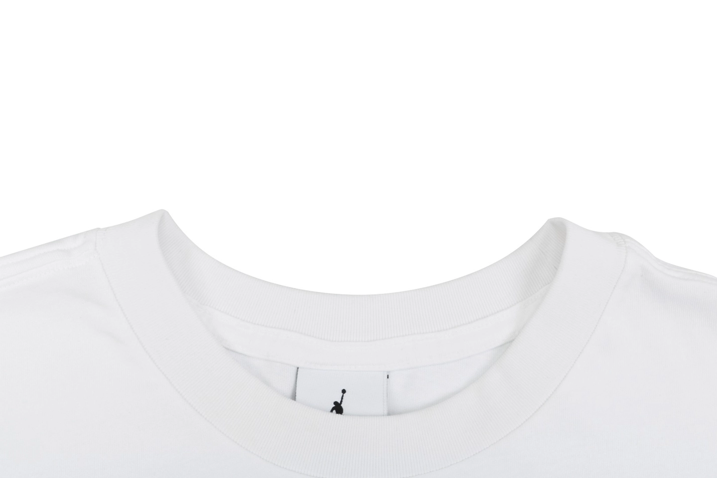 Saint Michael x Air Jordan Wings Jumpman Graphic T-Shirt Collar