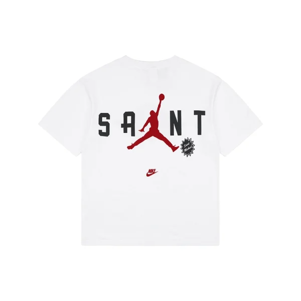 Saint Michael x Air Jordan Wings Jumpman Graphic T-Shirt Back view