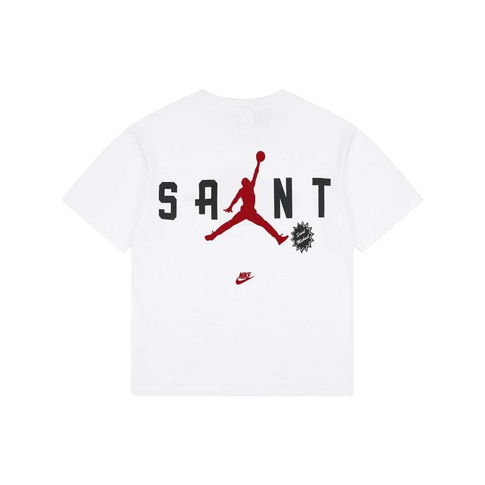Saint Michael x Air Jordan Wings Jumpman Graphic T-Shirt Back view