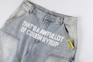 That’s A Awful Lot Of Cough Syrup Cargo Denim Shorts12