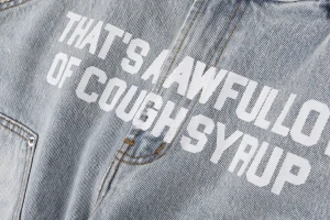 That’s A Awful Lot Of Cough Syrup Cargo Denim Shorts13