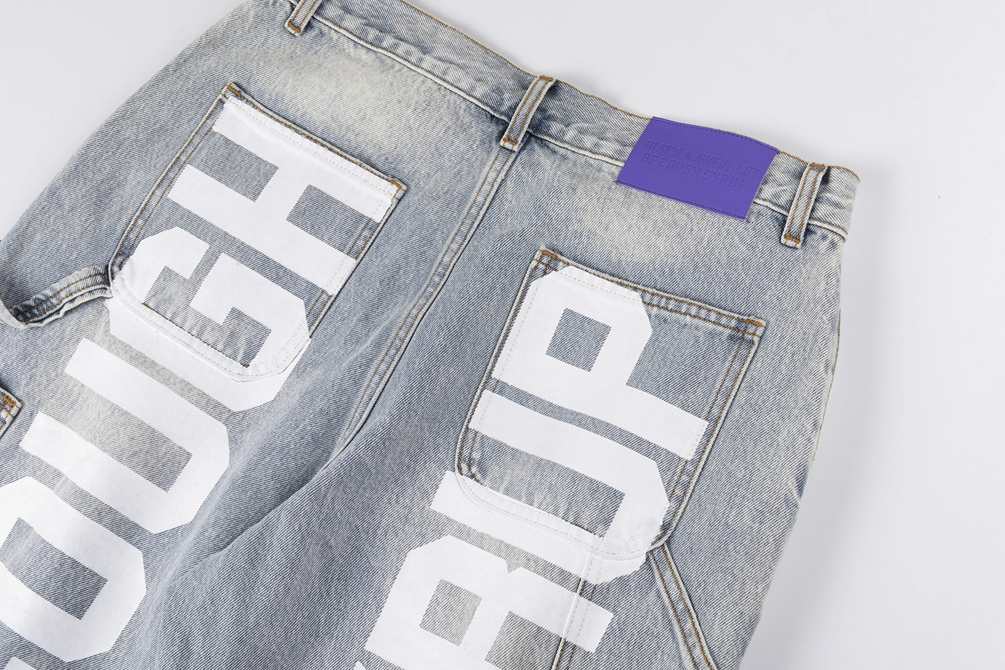 That’s A Awful Lot Of Cough Syrup Cargo Denim Shorts14