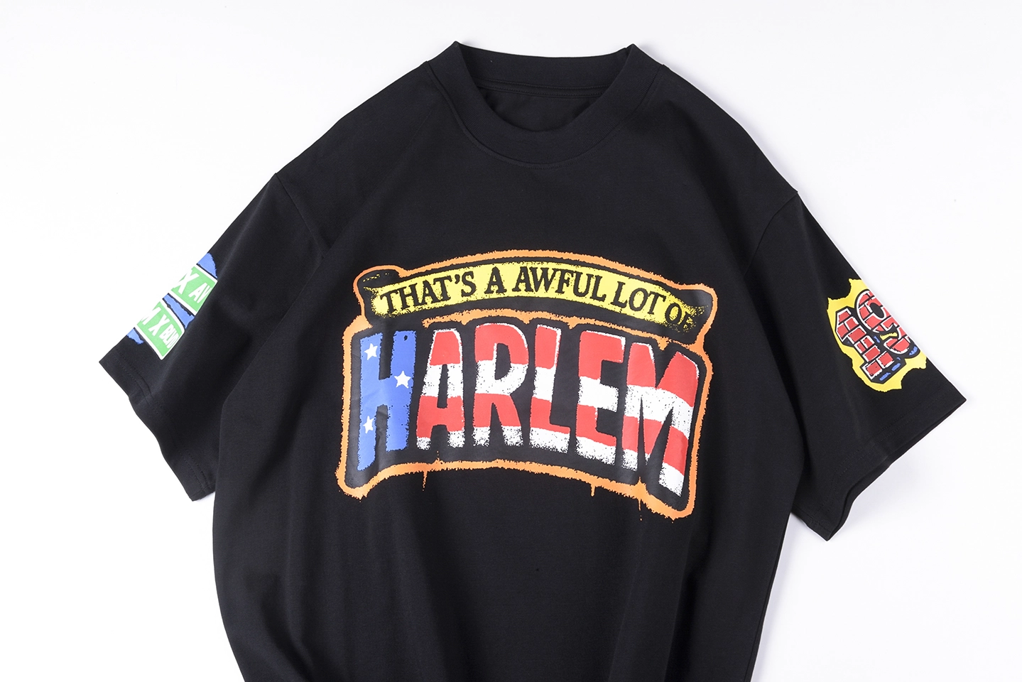 That’s A Awful Lot Of Cough Syrup Harlem World Eagle Graphic T-Shirt6