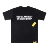 That’s A Awful Lot Of Cough Syrup Logo Graphic T-Shirt (Black/White/Yellow)