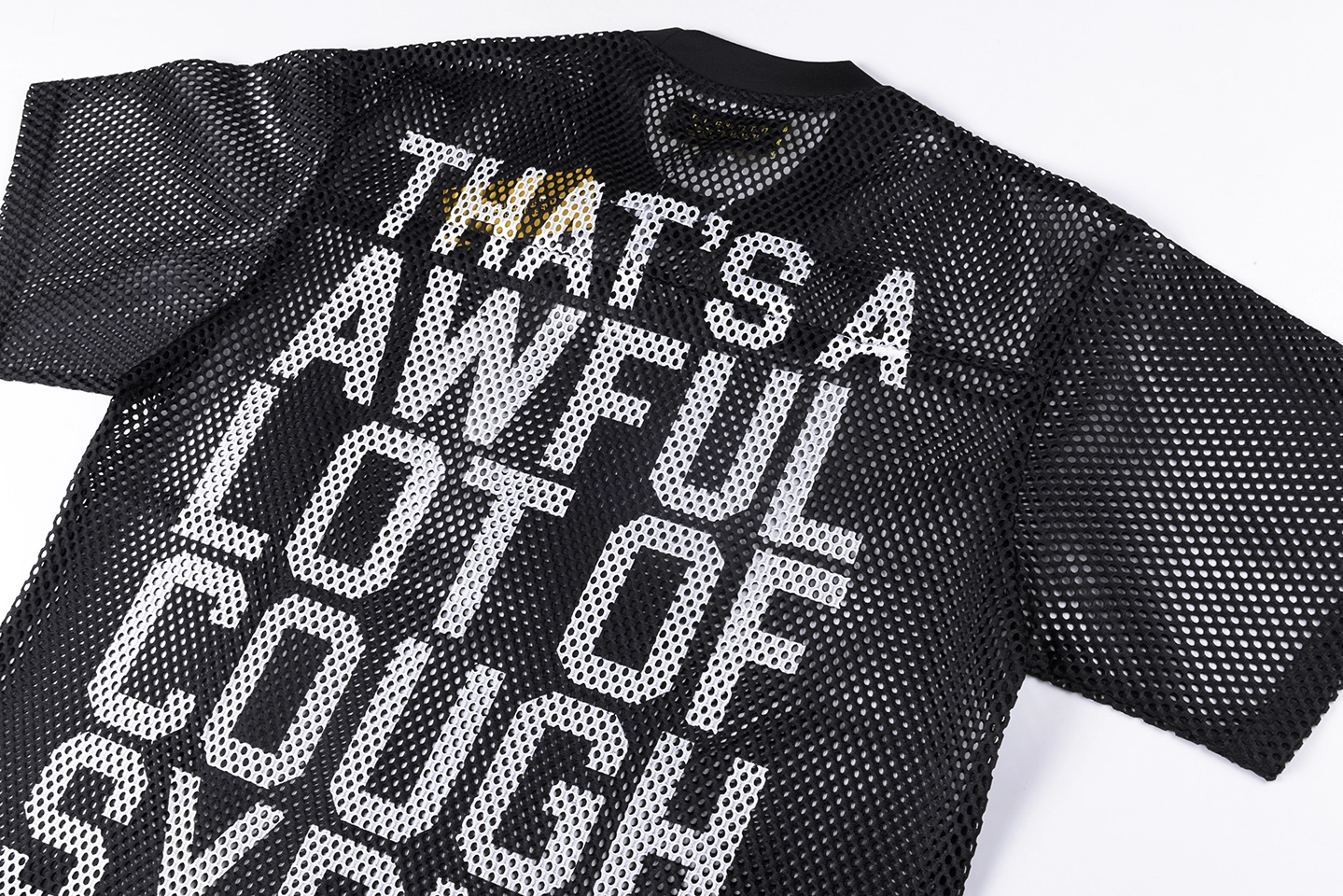 That’s A Awful Lot Of Cough Syrup Mesh Graphic T-Shirt2