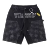 That’s A Awful Lot Of Cough Syrup Rhinestone Denim Shorts