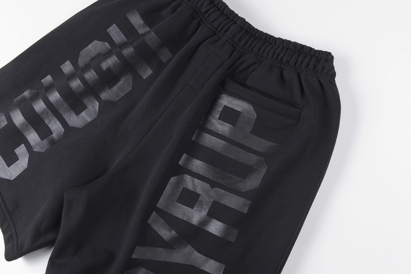 That’s A Awful Lot Of Cough Syrup Vertical Logo Sweat Shorts11