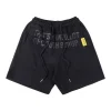 That’s A Awful Lot Of Cough Syrup Vertical Logo Sweat Shorts (Black/White/Brown)