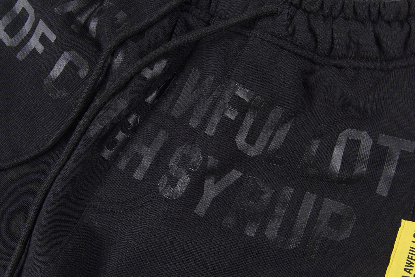 That’s A Awful Lot Of Cough Syrup Vertical Logo Sweat Shorts8