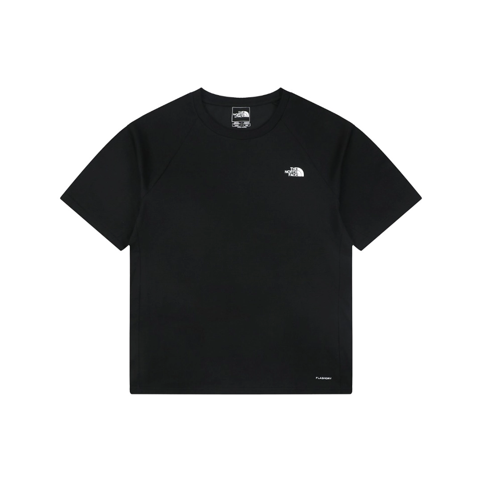 The North Face Never Stop Exploring Forest Graphic T-Shirt Black Front view
