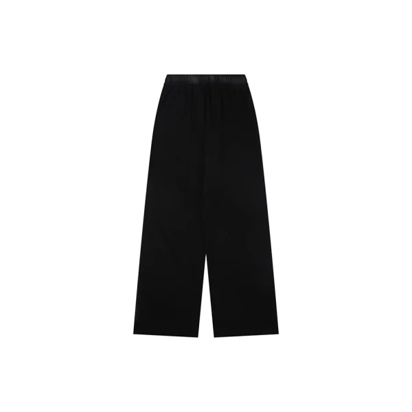 We11done Distressed 11 Logo Printed Wide Leg Pants Back view