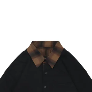 We11done Layered Plaid Shirt