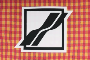 We11done Oversized Check Logo Patch Shirt Brand