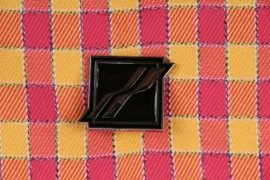 We11done Oversized Check Logo Patch Shirt Brand