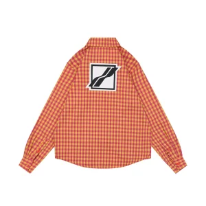 We11done Oversized Check Logo Patch Shirt9.jpg